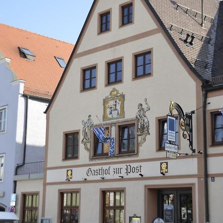 Gasthof Zur Post Wolnzach Eksteriør billede